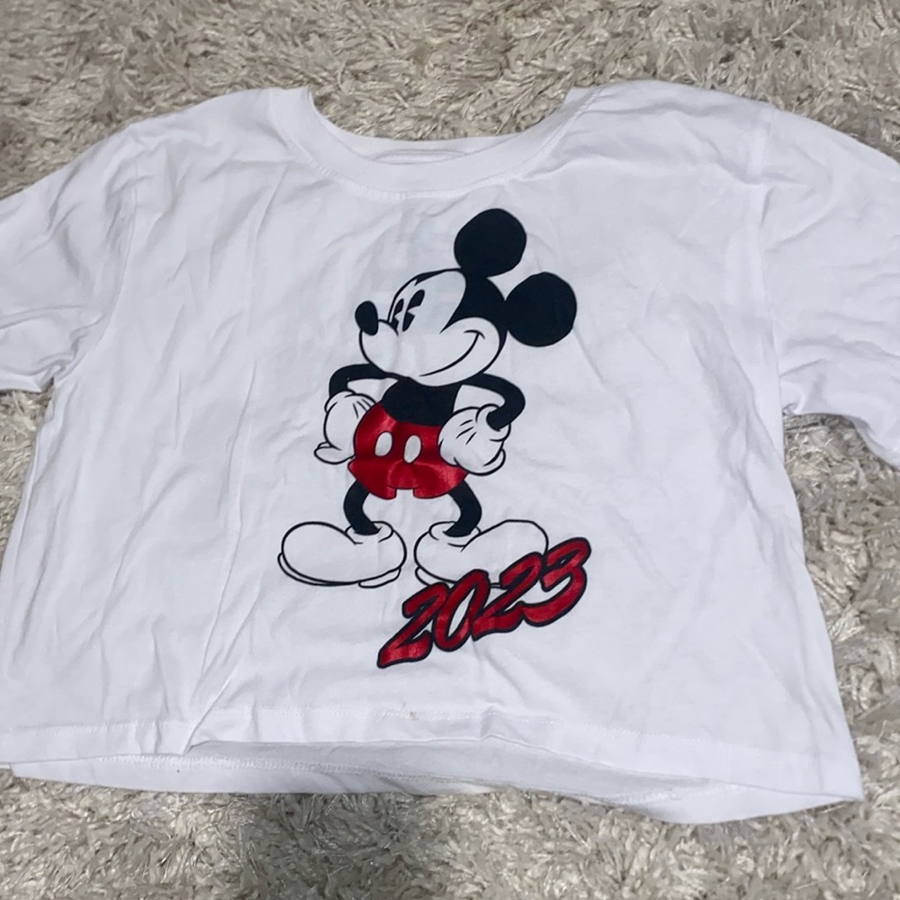 disney short shirt, mike mouse, size S